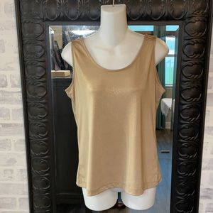 NWT Chico’s shimmer tank